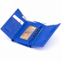 Женский кожаный кошелек ST Leather 19362 Синий