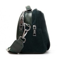 Женская замшевая сумка ALEX RAI 99125 green