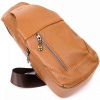 Мужская кожаная сумка слинг Vintage 20404