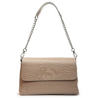Женская кожаная сумка ALEX RAI  J009-2 l.beige