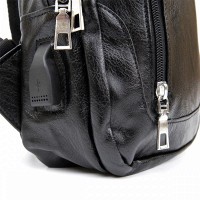 Мужская сумка слинг из кожзама Vintage 20559 