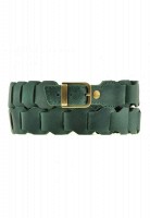 Женский бохо-ремень BlankNote Изумруд