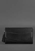 Женская кожаная сумка Элис BlankNote черная crazy horse BN-BAG-7-G-KR