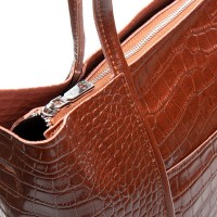 Женская кожаная сумка ALEX RAI 00109 camel