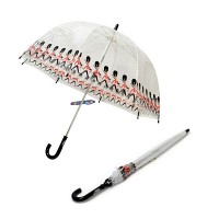 Детский механический зонт-трость Fulton Funbrella-4 C605 Guards (Солдатики)