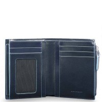 Кожаный кошелек Piquadro BL SQUARE/N.Blue PU4519B2R_BLU2
