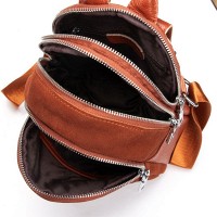 Женский замшевый рюкзак ALEX RAI 2058 camel