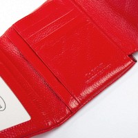 Женский кожаный кошелек Bright DR. BOND WS-239 red