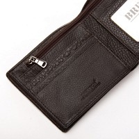 Мужской кожаный кошелек BE BRETTON 408 brown