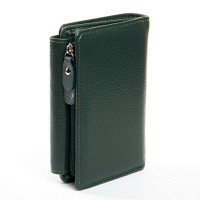 Женский кожаный кошелек Bright DR. BOND WS-31 green