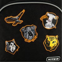 Школьный чёрный рюкзак Kite Education для мальчиков 15,5 л Stylish (K20-706S-2)