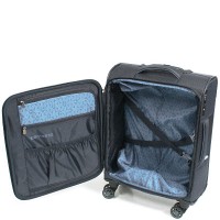 Чемодан на 4 колесах черный Travelite Capri
