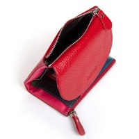 Женский кожаный кошелек Classik  DR. BOND WRS-239-1 red