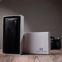 Женский лаковый кожаный кошелек ST Leather 22718 
