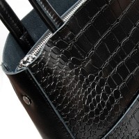 Женская кожаная сумка ALEX RAI 9384-1 black