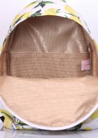 Женский текстильный рюкзак POOLPARTY backpack-lemons