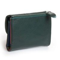 Женский кожаный кошелек Classik  DR. BOND WRS-239-1 green