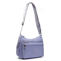 Летняя тканевая сумка Jielshi  3747 l.purple