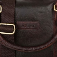 Мужская кожаная сумка Ashwood G34 Brandy