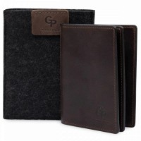 Кожаная обложка для документов GRANDE PELLE 11537