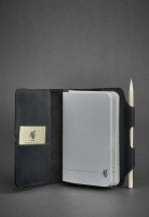 Кожаный блокнот  (софт-бук) BlankNote 3.0 черный BN-SB-3-MI-G