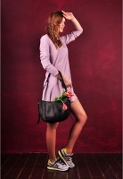 Женская сумка BlankNote «Круассан» графит bn-bag-12-g-kr