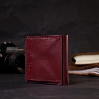 Кожаный женский кошелек ручной работы GRANDE PELLE 16798 