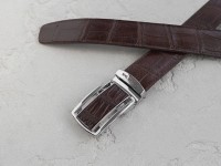 Ремень из кожи крокодила Ekzotic Leather CRB09_2