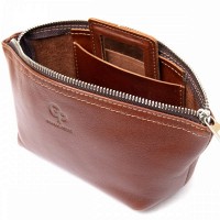 Женская кожаная косметичка GRANDE PELLE 11510