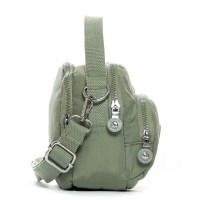 Женская тканевая сумка Jielshi 1673 d.green