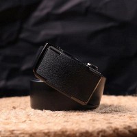 Мужской кожаный ремень автомат Vintage 20378 