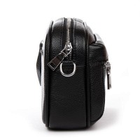 Женский молодежный кожаный клатч ALEX RAI F-5507 black