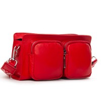 Женская кожаная сумка ALEX RAI 2051-9 red