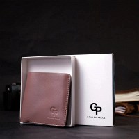 Кожаный женский кошелек ручной работы GRANDE PELLE  16799 