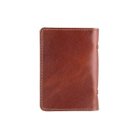 Обложка для документов из кожи HiArt AD-03 Crystal Сognac