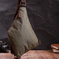 Мужская сумка-слинг из текстиля Vintage 22197 
