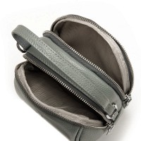 Женский молодежный кожаный клатч ALEX RAI 88082 blue