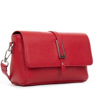 Женская кожаная молодежная сумка ALEX RAI 99121 red