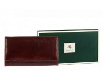 Женский кожаный кошелек Visconti FLORENCE MZ-10 коричневый