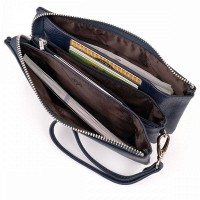 Женский кожаный клатч ST Leather 19248 Синий