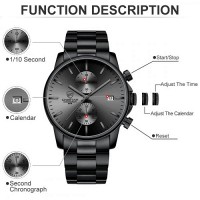 Мужские наручные часы CHEETAH MARS BLACK 8501