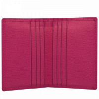 Кожаный картхолдер Smith and Canova 28644 Amelia (Pink)