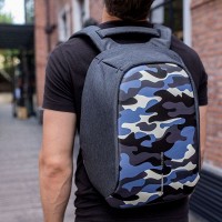 Рюкзак Bobby anti-theft backpack Camouflage Blue (P705.655)