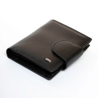 Женский кожаный кошелек Bright DR. BOND WS-36 black