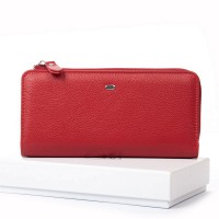 Женский кожаный кошелек Classik  DR. BOND WN-23-21 red