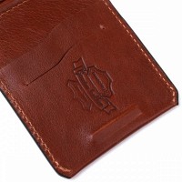 Кожаный зажим для купюр GRANDE PELLE 11361