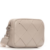 Женская кожаная сумка ALEX RAI 6616 grey