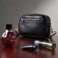 Молодежная женская кожаная сумка через плечо Vintage 22597 