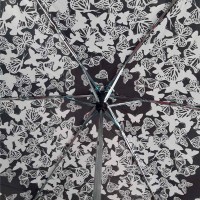 Механический женский зонт Incognito-4 L412 Stencil Butterfly (Бабочки)
