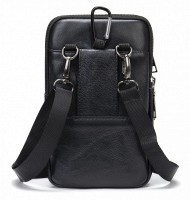 Мужская кожаная сумка на пояс Vintage 20358 